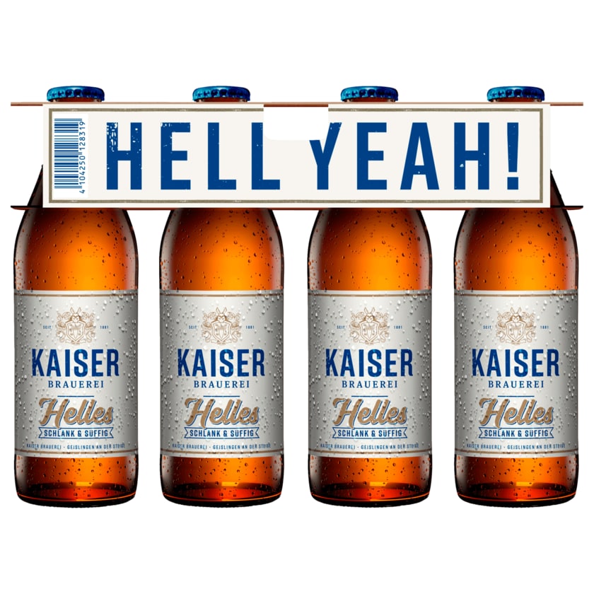 Kaiser Brauerei Helles 4x0,33l